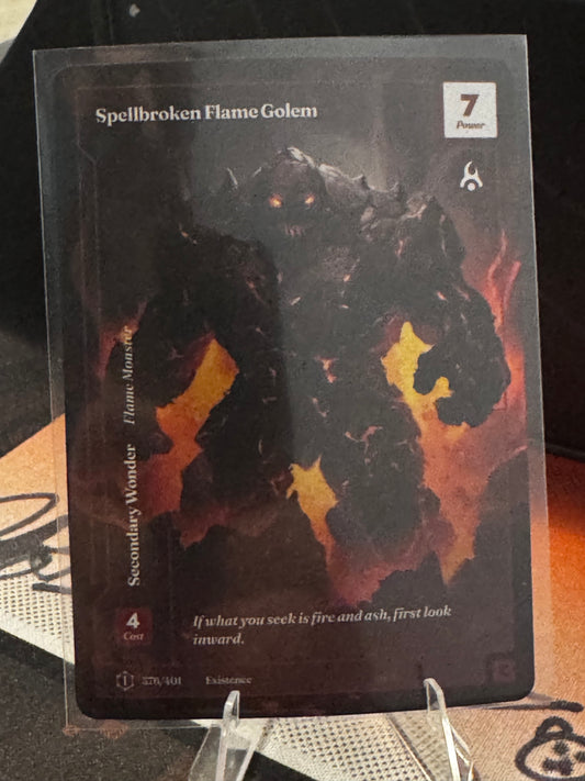 Spellbroken Flame Golem