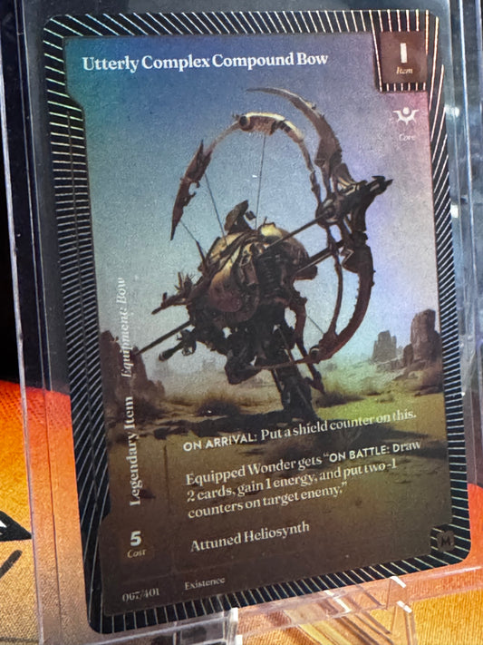 Utterly Complex Compound Bow