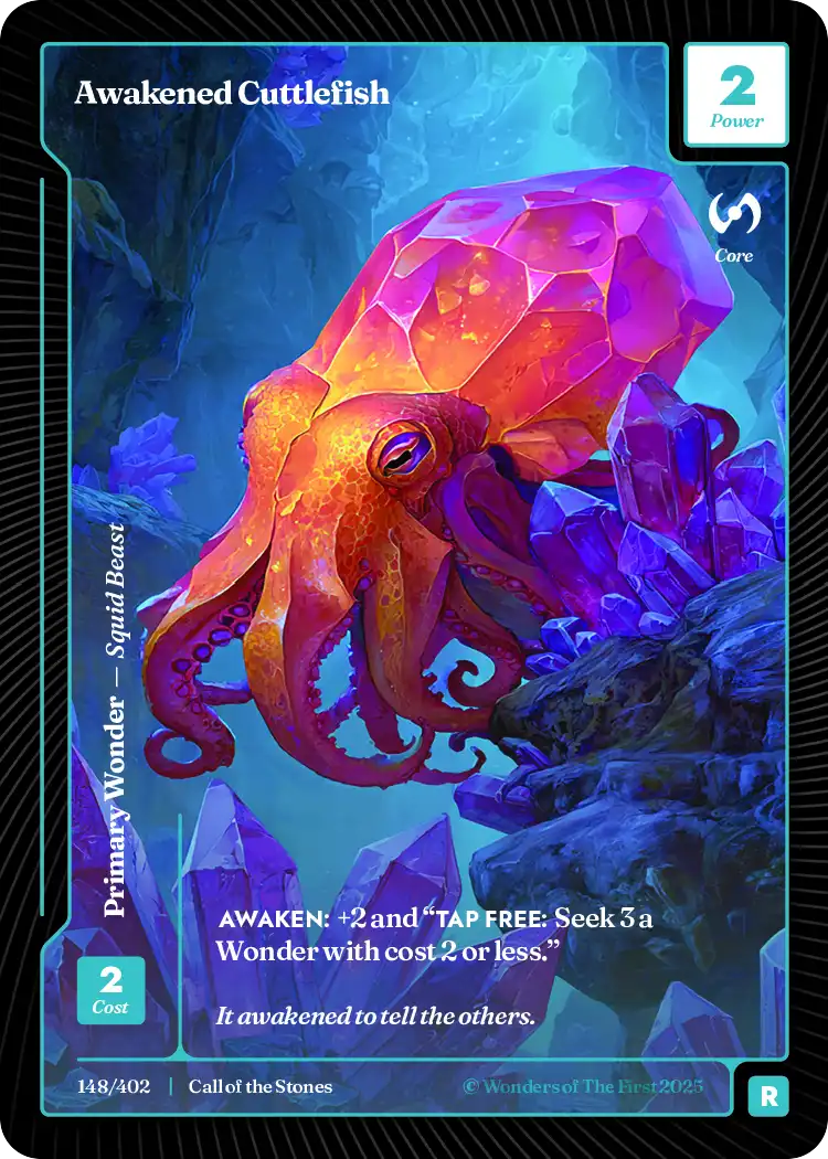 Awakened Cuttlefish