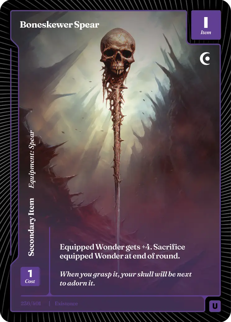 Boneskewer Spear