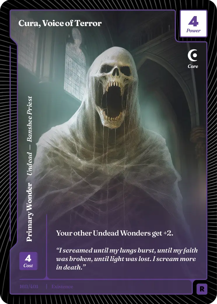 Cura, Voice of Terror