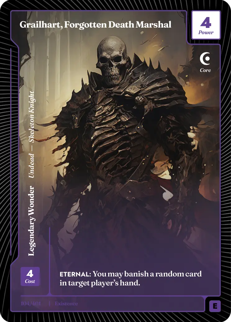 Grailhart, Forgotten Death Marshall