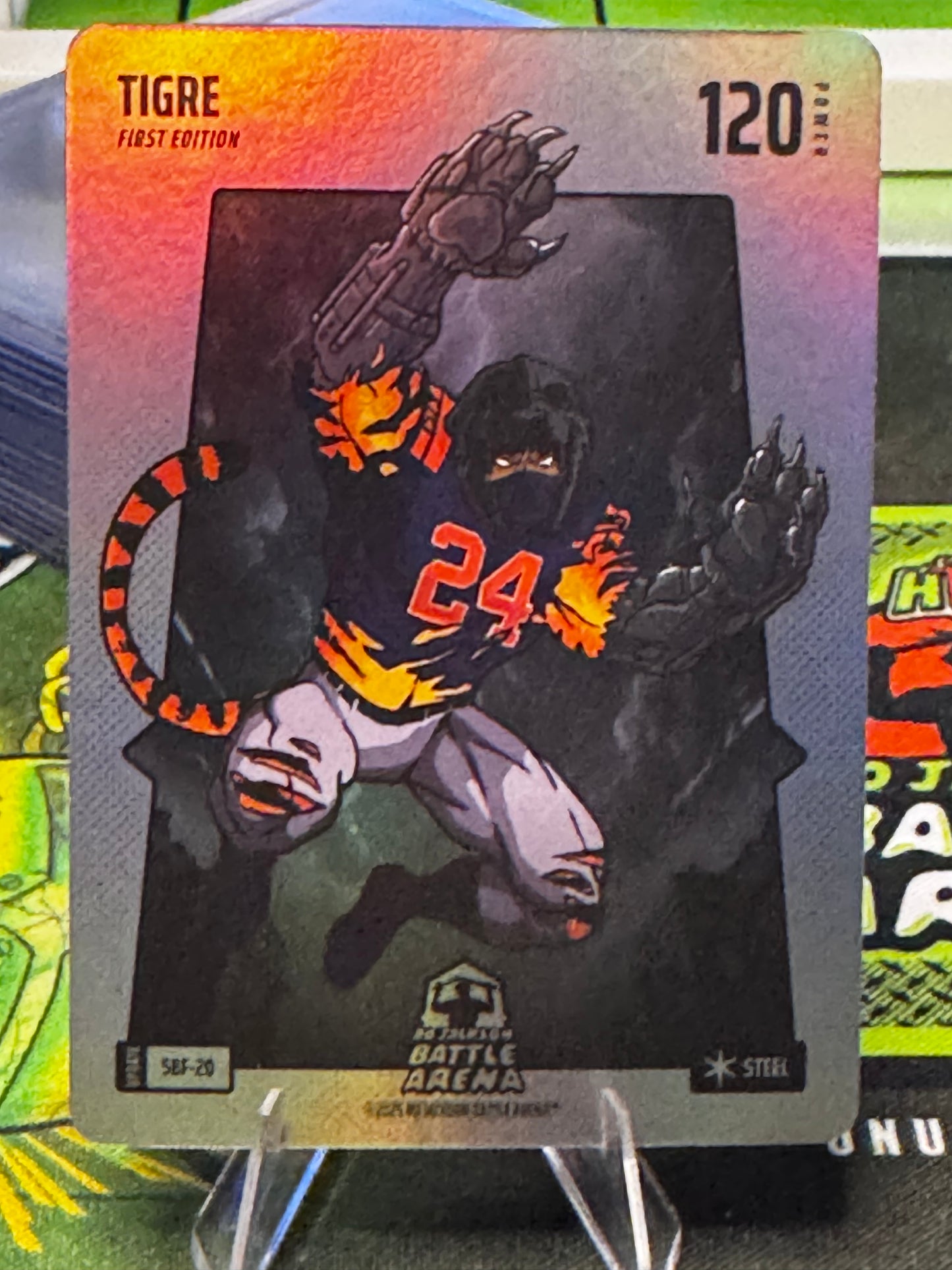 Tigre Silver Battlefoil Steel