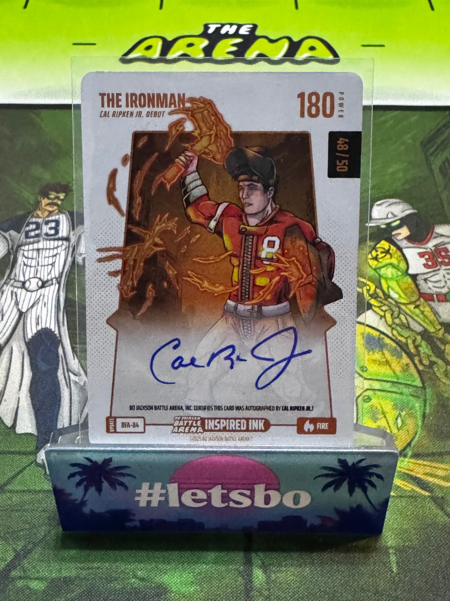 Ironman Fire Inspired Ink