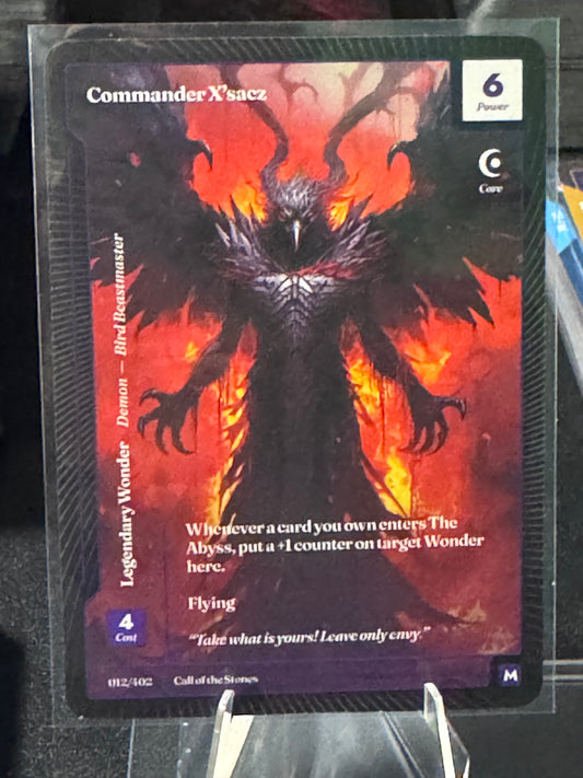 Commander X'sacz