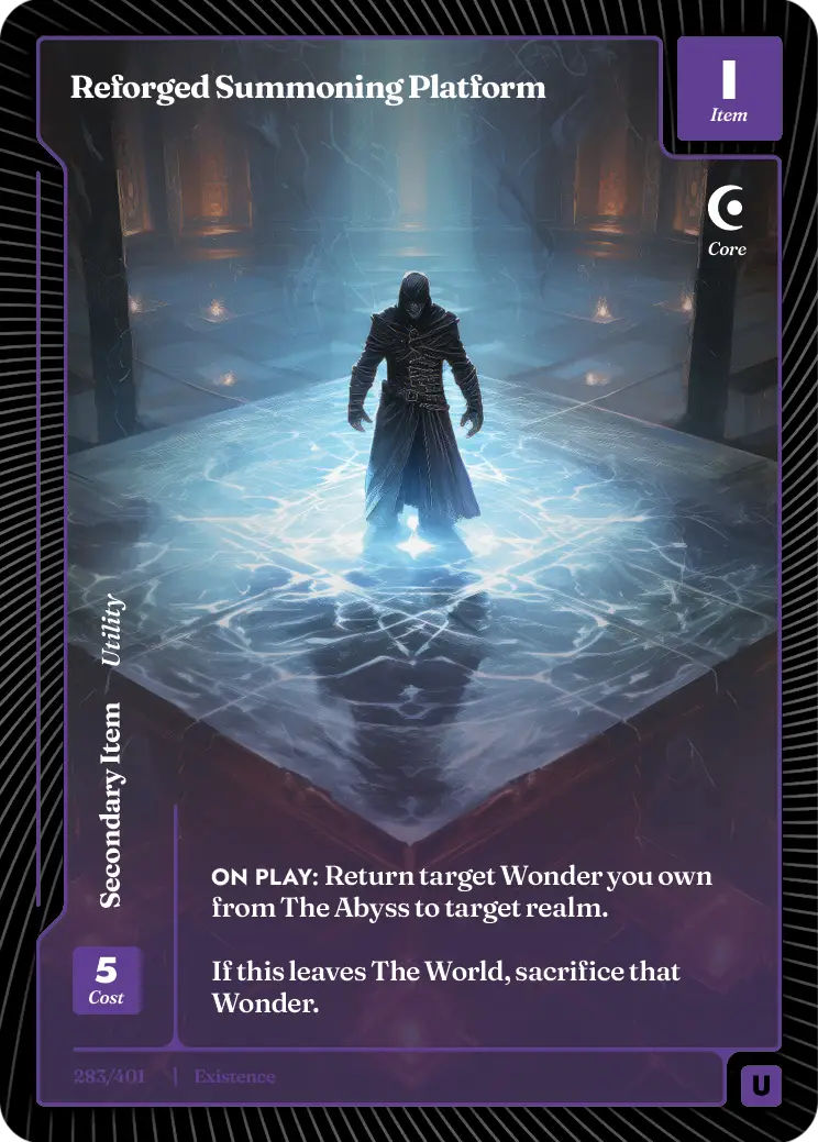 Reforged Summoning Platform