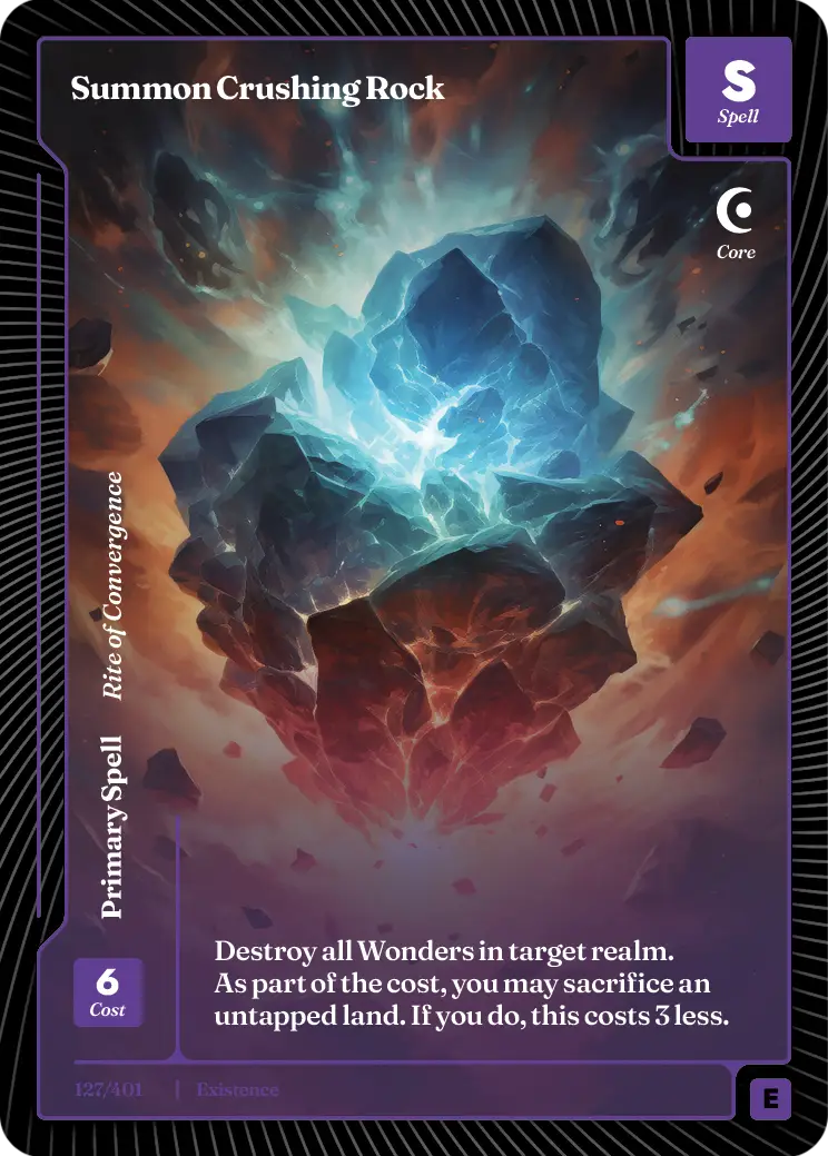 Summon Crushing Rock
