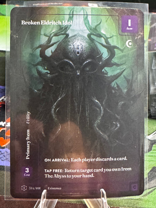 Broken Eldritch Idol Formless Foil First Edition