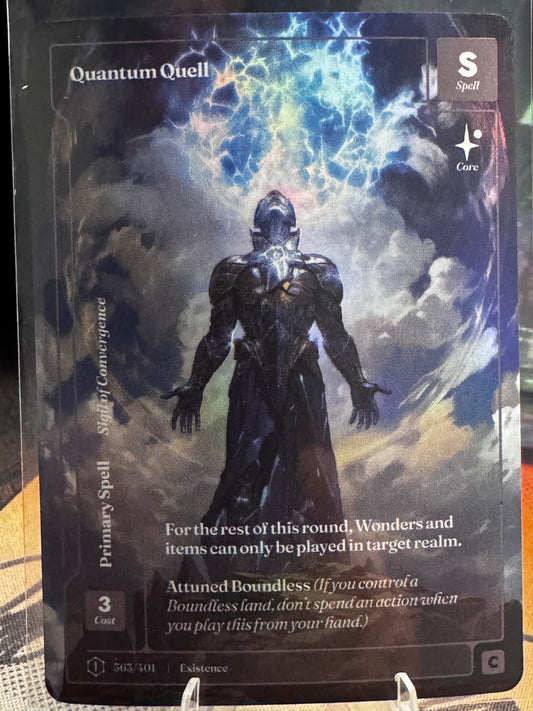 Quantum Quell Formless Foil First Edition