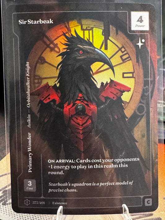 Sir Starbeak Formless Foil First Edition