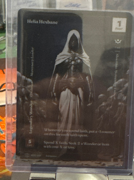 The Helia Hexbane Formless Foil First Edition