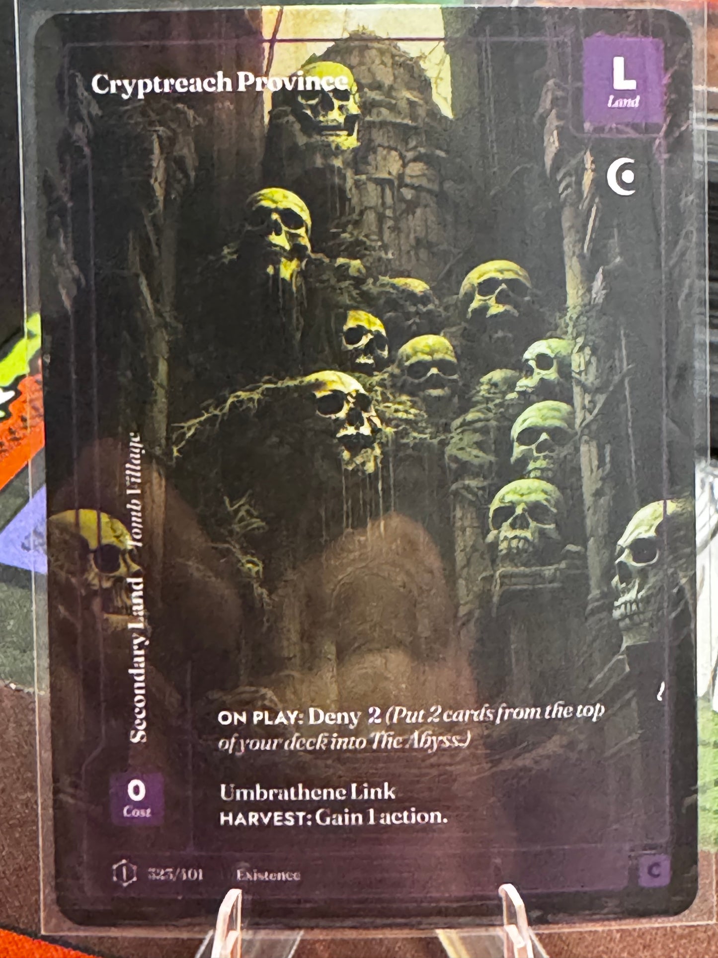 Cryptreach Province Formless Foil First Edition
