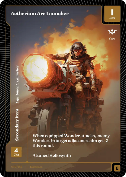 Aetherium Arc Launcher