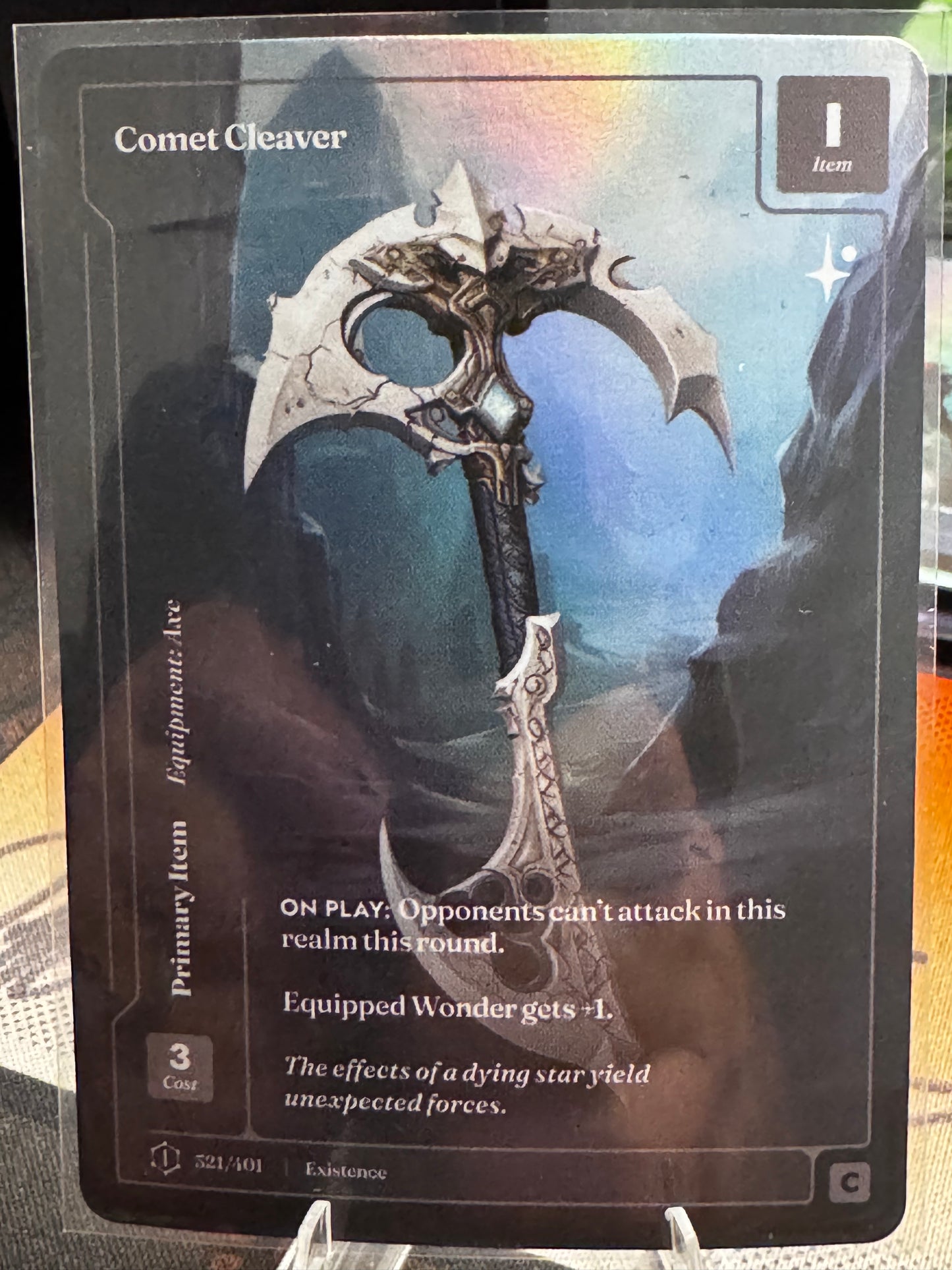 Comet Cleaver Formless Foil First Edition