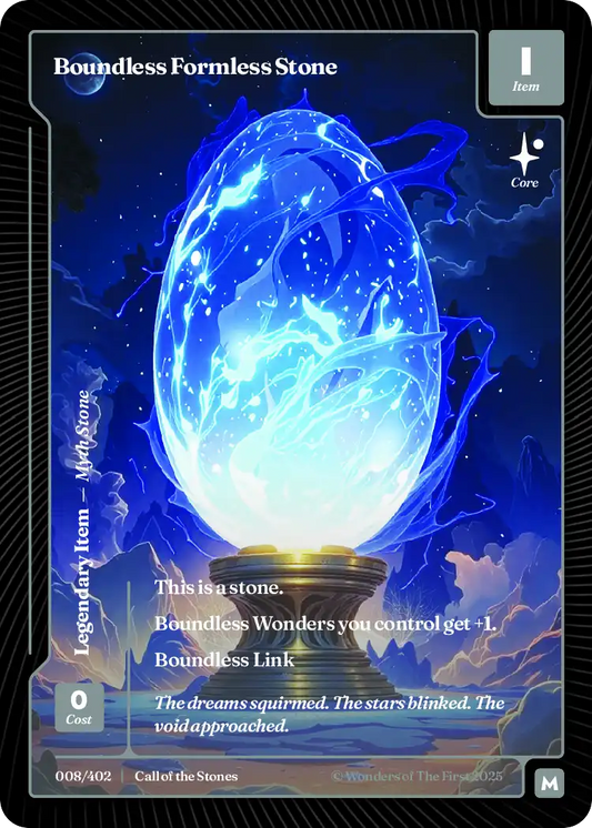 Boundless Formless Stone