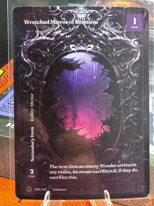 Wretched Mirror of Requiem Formless Foil First Edition