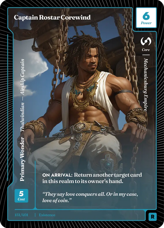 Captain Rostar Corewind