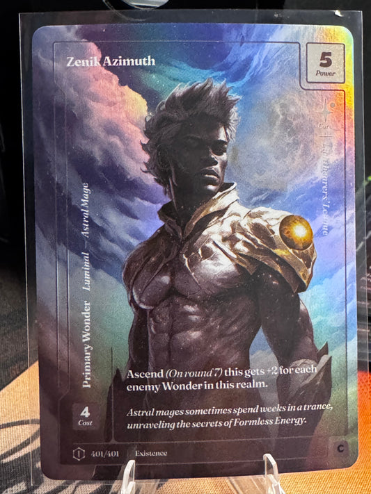 Zenik Azimuth Formless Foil First Edition