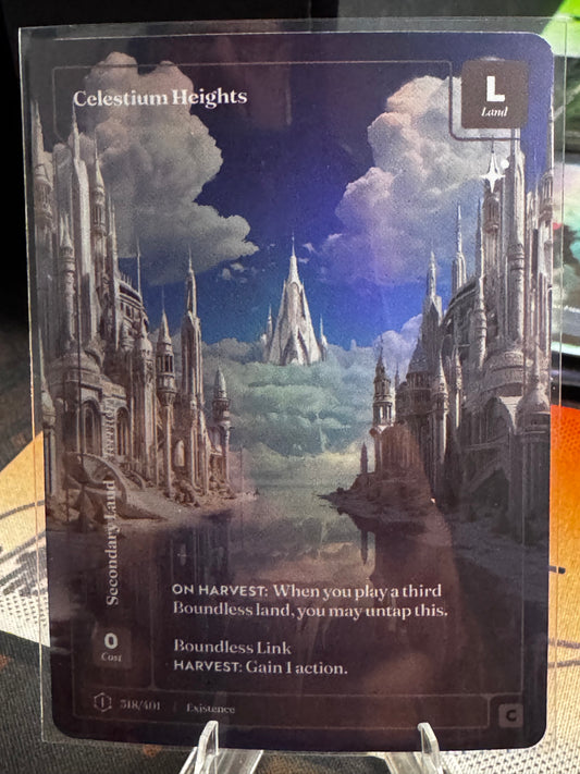 Celestium Heights Formless Foil First Edition