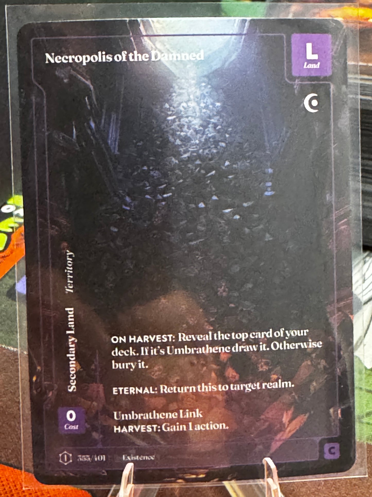 Necropolis of the Damned Formless Foil First Edition