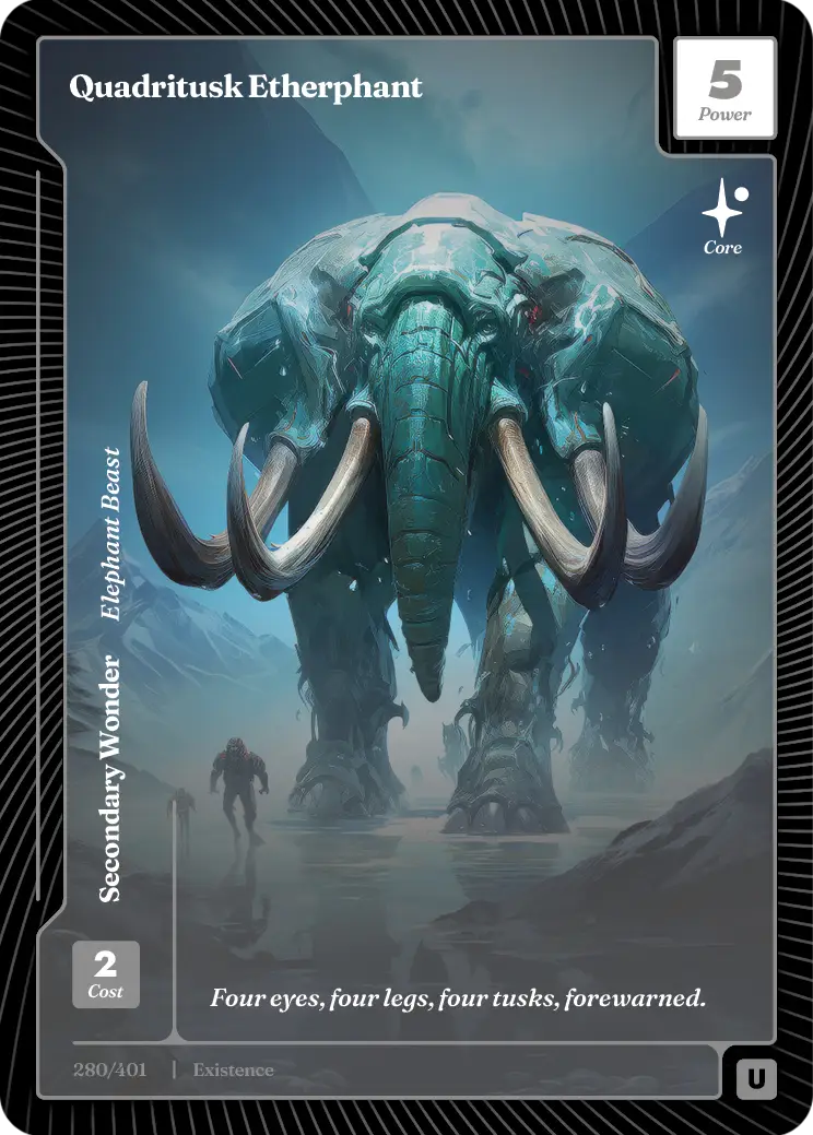 Quadritusk Etherphant