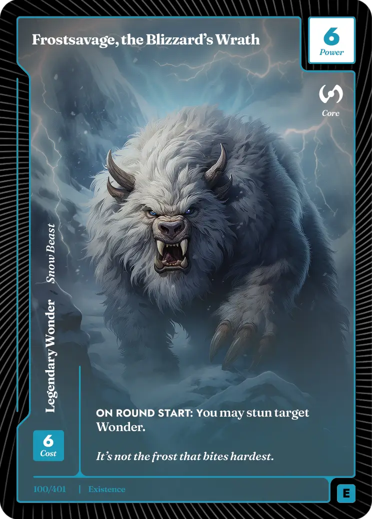 Frostsavage, the Blizzard's Wrath