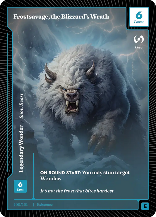 Frostsavage, the Blizzard's Wrath