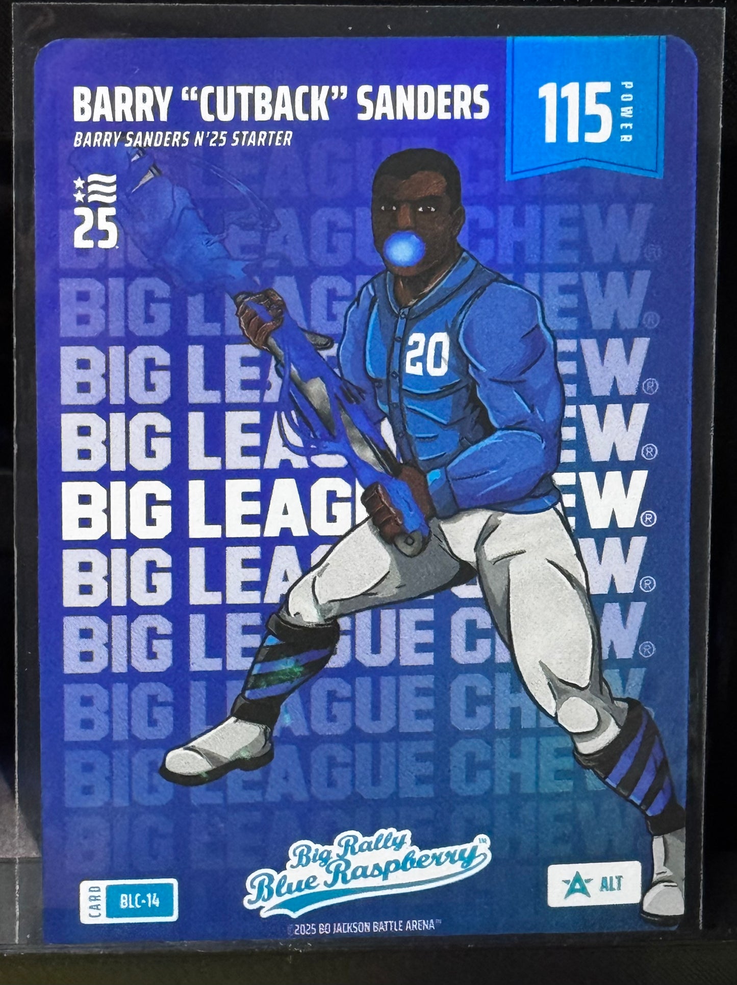 Barry “Cutback” Sanders Big League Chew N25 exclusive