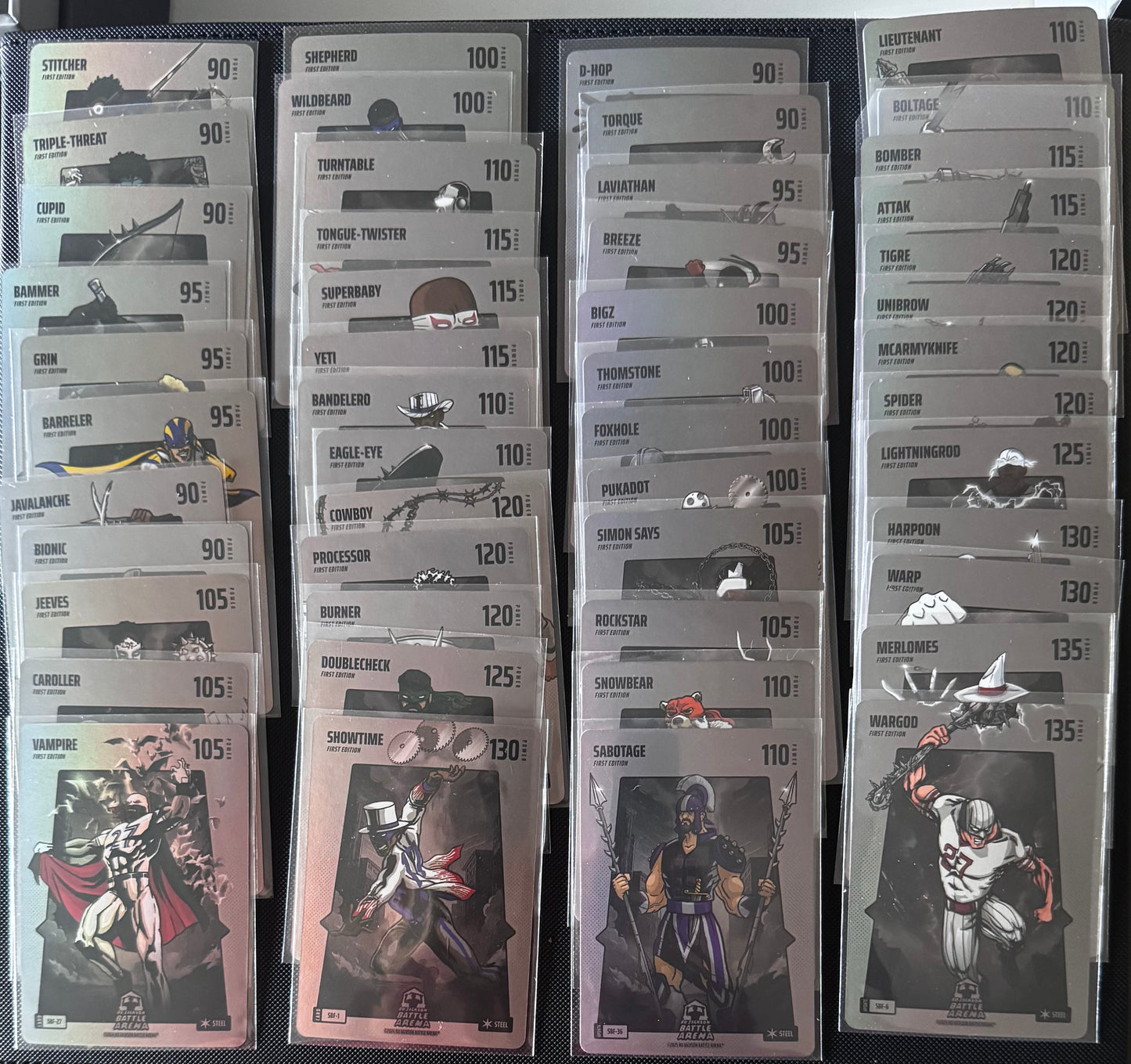 49 card silver lot Alpha and Update