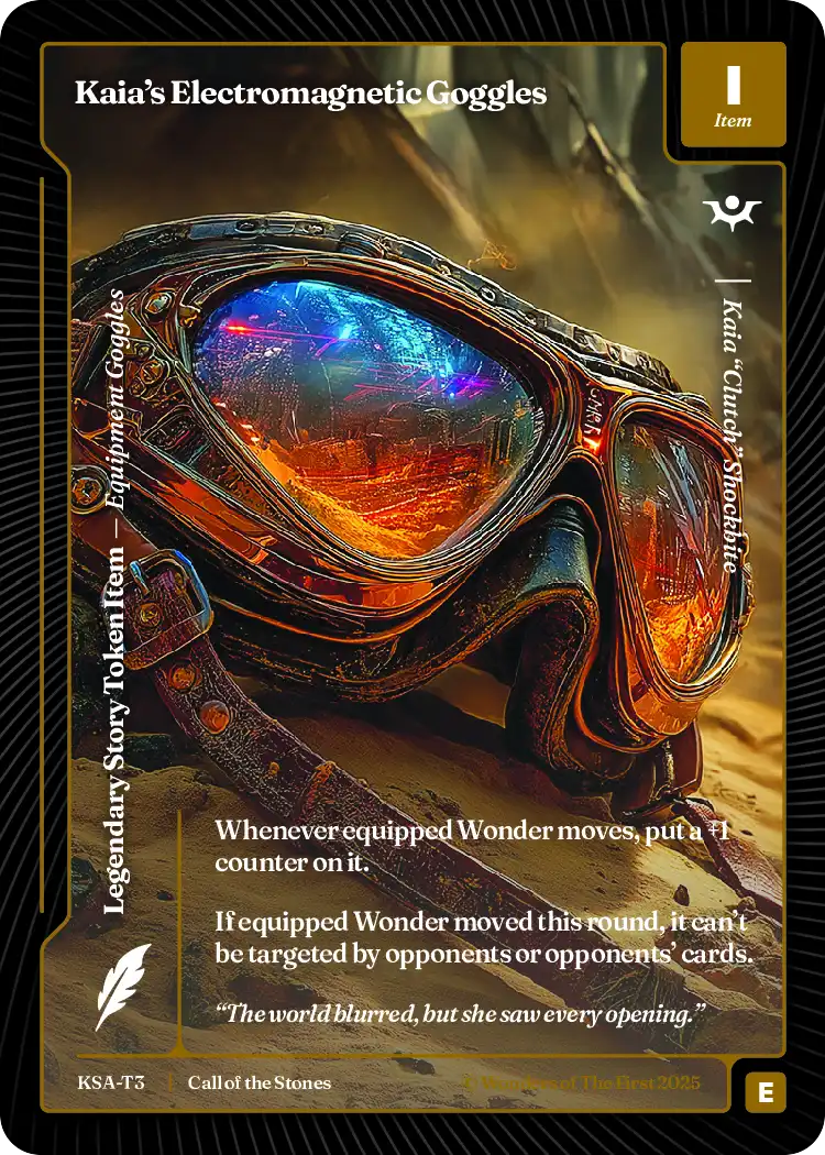 Kaia's Electromagnetic Goggles