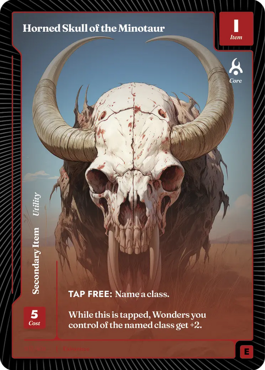 Horned Skull of the Minotaur