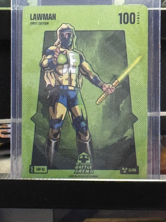 Lawman Green Battlefoil Glow
