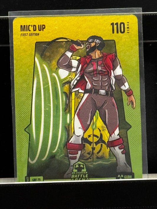 Mic'd Up Green Battlefoil Glow