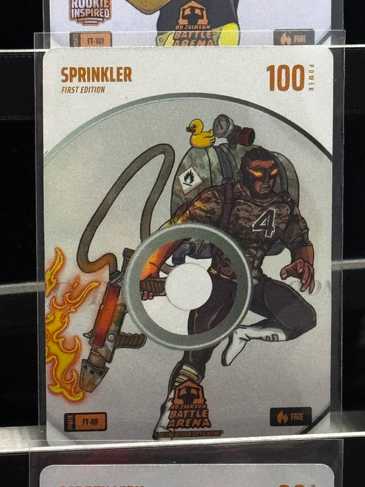 Sprinkler Fire Track