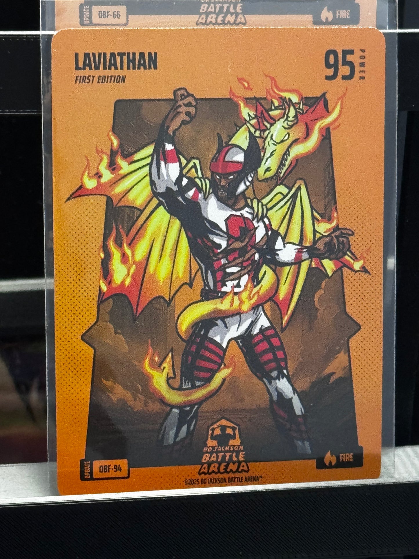 Laviathan Orange Battle Foil