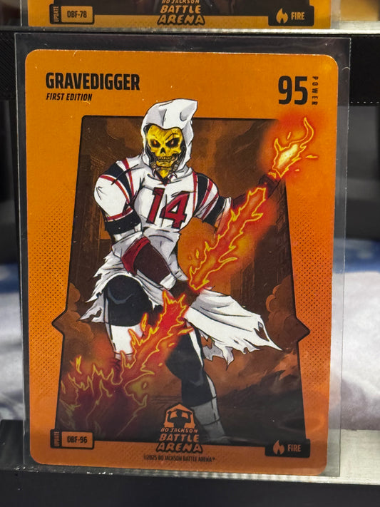 Gravedigger Orange Battle Foil