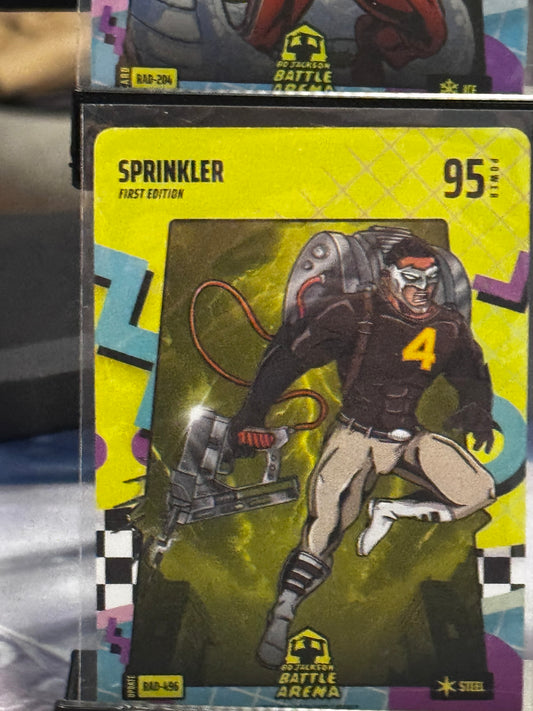 Sprinkler 80s Rad Steel