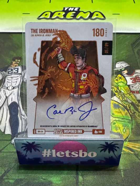 Ironman Fire Inspired Ink