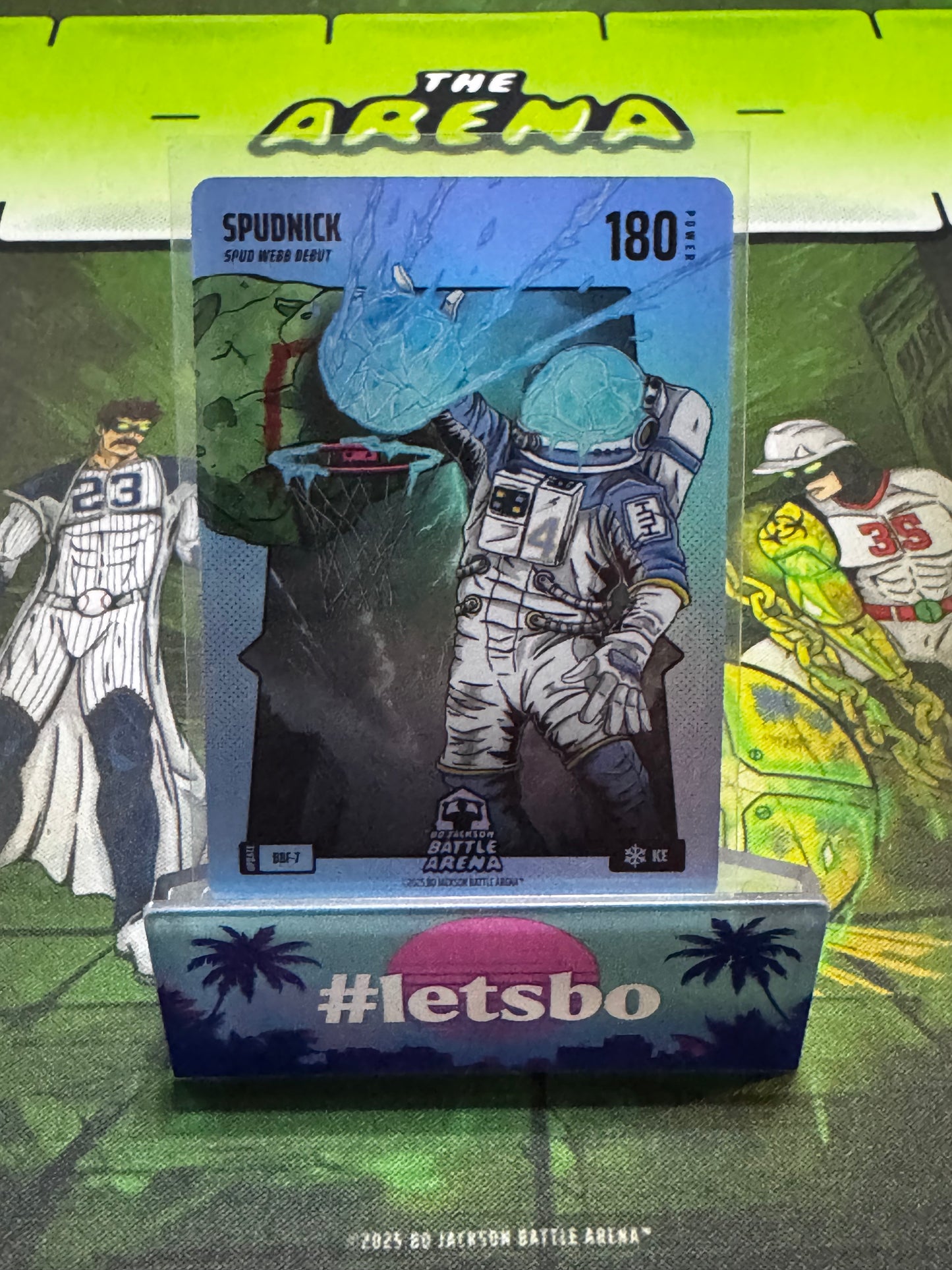 Spudnick Ice Blue Battlefoil
