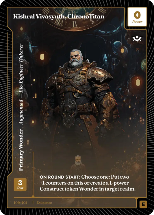 Kishral Vivasynth, Chrono Titan