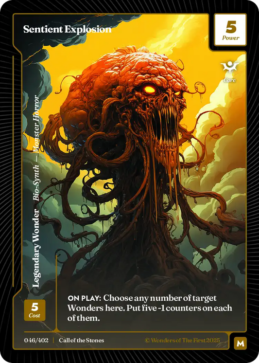 Sentient Explosion