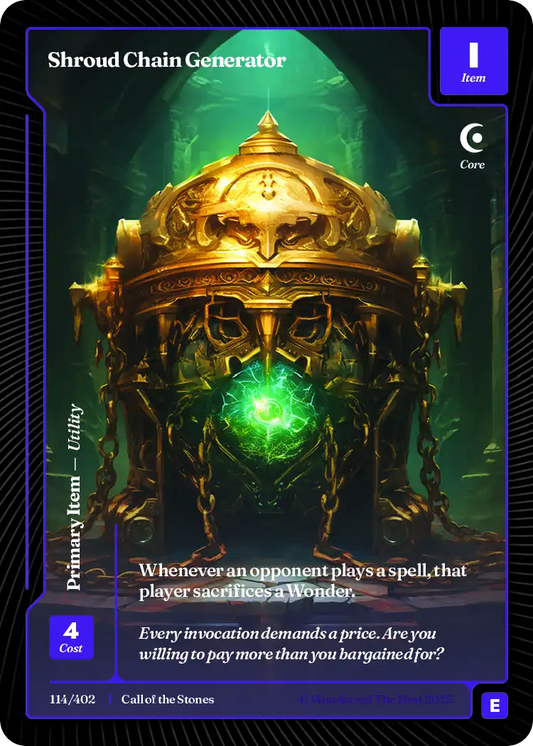 Shroud Chain Generator