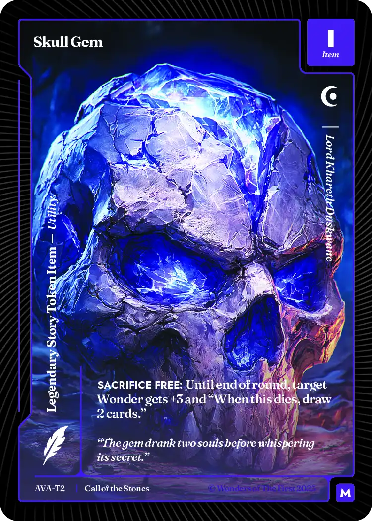 Skull Gem