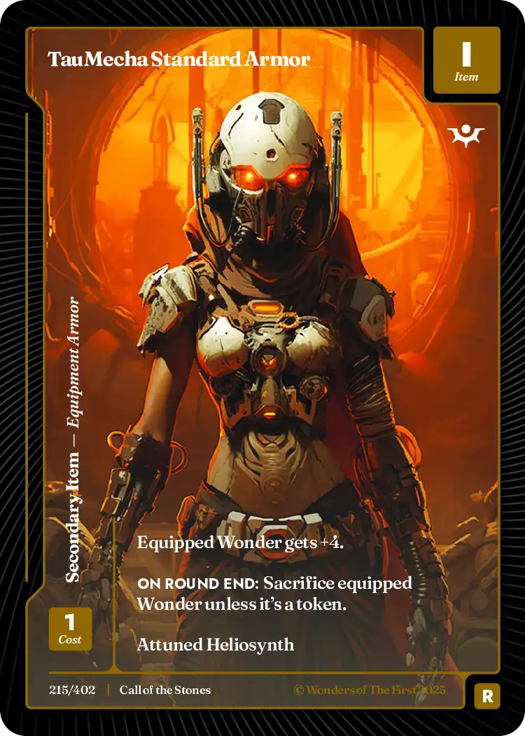 TauMecha Standard Armor