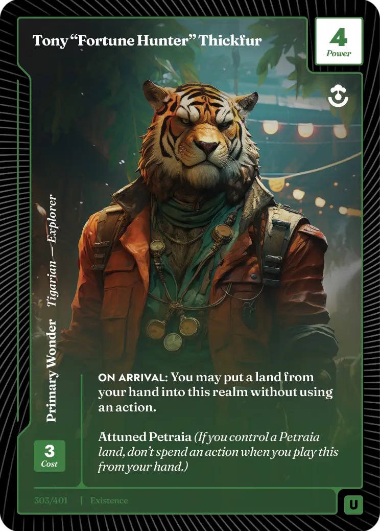 Tony "Fortune Hunter" Thickfur