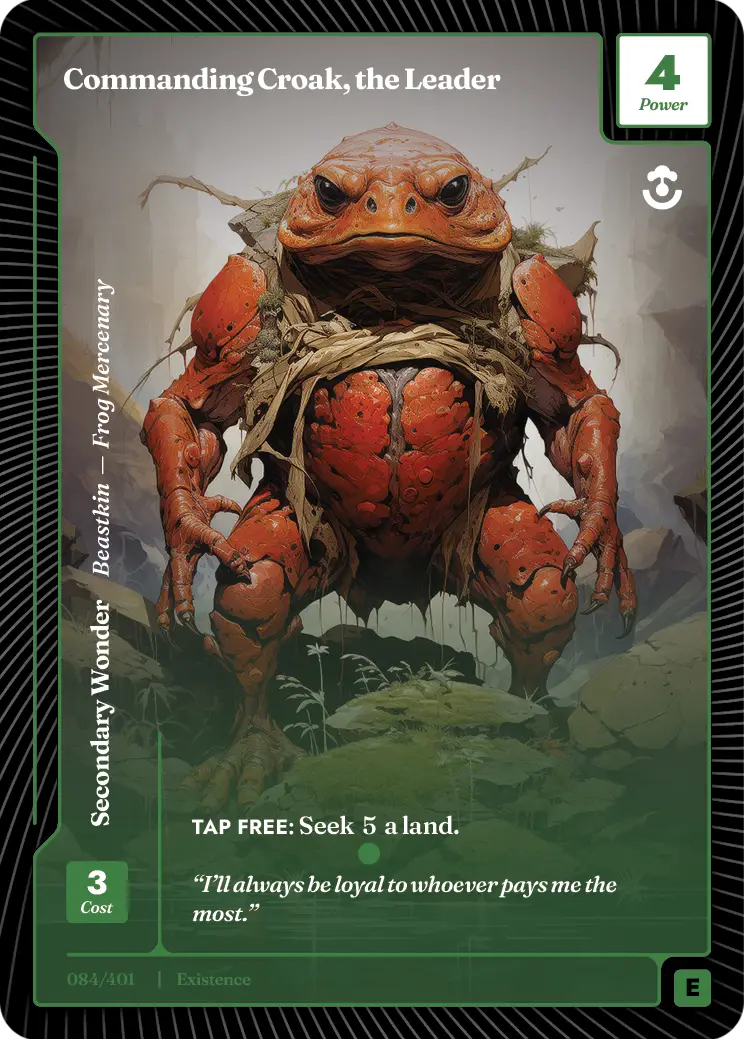 Commanding Creak, the Leader