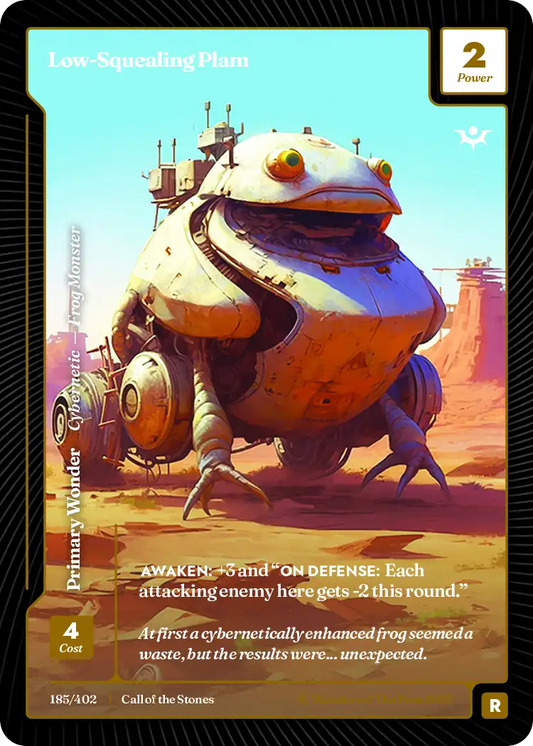 Low-Squealing Plam