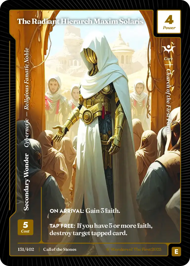 The Radiant Hierarch Maxim Solaris